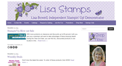 Desktop Screenshot of lisastamps.com